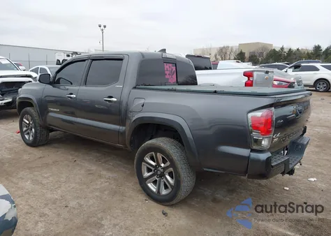 2017 Toyota Tacoma Double Cab/Ltd z USA, uszkodzony, nr VIN 5TFGZ5AN5HX095895